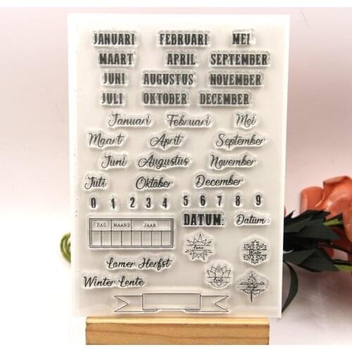 KLJUYP Labels Clear Stamps Scrapbook Paper Craft Clear stamp scrapbooking