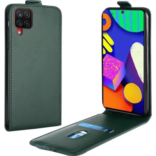 Flip Up and Down Leather Case for Samsung Galaxy M42 5G Case SM-M426B 6.6''Vertical Cover for Galaxy M 42 5G Case Phone Bag