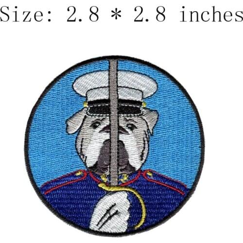 Sailor 2.8"wide embroidery patch for roupa de unicornio/paw/linha de bordar