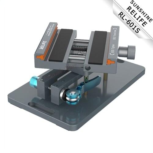 Multifunctional Flat 360° Rotating Fixture RELIFE RL-601S Apple Android Mobile Phone Glass Back Cover Rotating Fixed Fixture