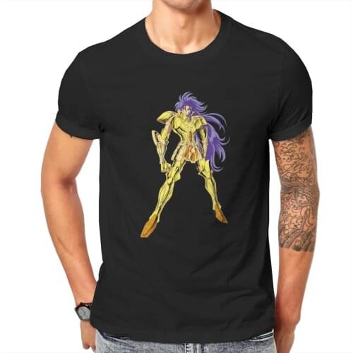 Men Saint Seiya Gemini Saga Anime Ikki Caballeros Del Zodiaco Graphic Funny Classic Creative Tees