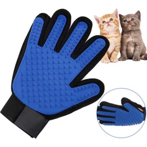 Pet Dog Cat Grooming Brush Gloves Beauty Cleaning Shedding Hair Removal Massage Brush Animal Cleaning Supplies Pet Accessories