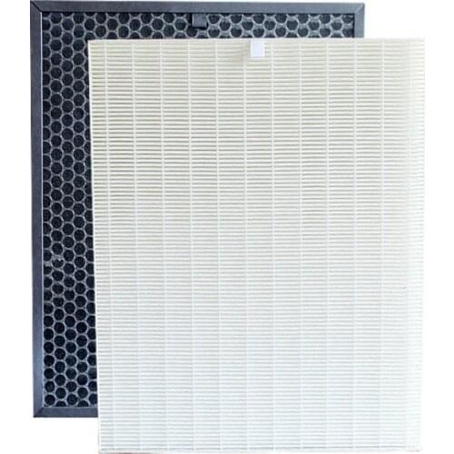 Actived Carbon HEPA Filter replacement for Sharp FU-P60S FU-888SV FU-4031NAS FU-P40S air humidifier parts filter