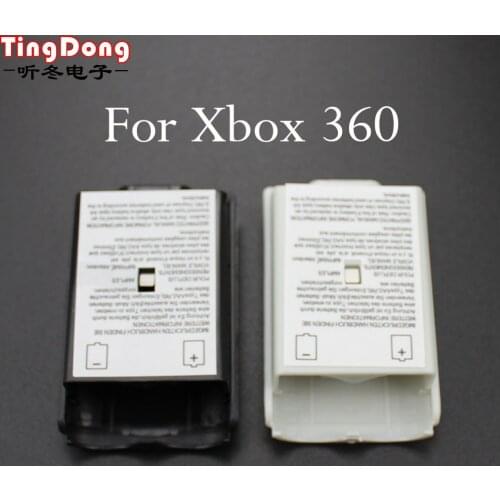 TingDong [50PC/ LOT] High Quality Battery Pack Cover Shell Shield Case Kit for Xbox 360 Wireless Controller Repair Part
