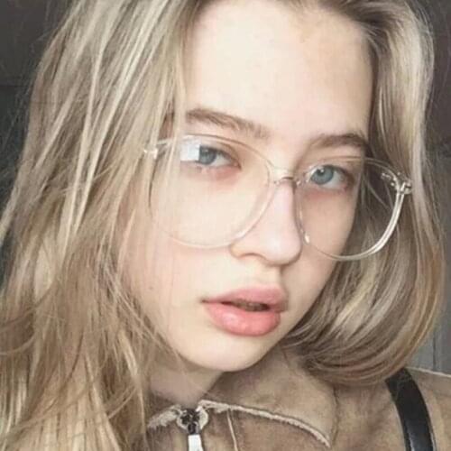 Vintage oversize Eyeglass Frames Full Rim Rx able myopia man women Glasses Eyewear Rx able come with clear lenses