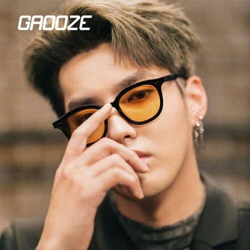 GAOOZE Vintage Sunglasses for Men 2021 Brand Designer Sun Glasses for Women Ladies Female Casual Vintage Zonnebril Dames YJ046