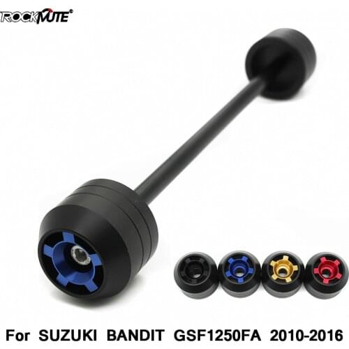 Motorcycle POM Front Wheel Axle Falling Protector For SUZUKI BANDIT GSF1250FA 2010-2016