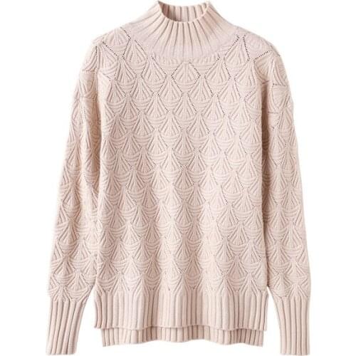 Women clothing 2020 New best-selling high-quality Fashion irregular winter thick pullover sweater Outdoor leisure womens coar