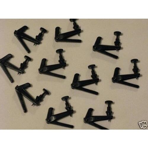 100pcs Brand new Good violin black fine tuners #6666