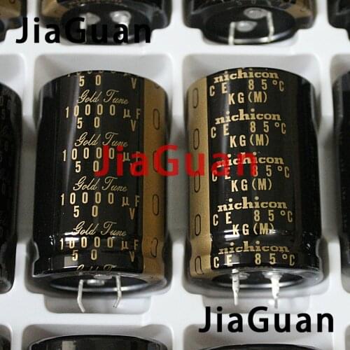 2PCS NICHICON KG Type I 50V10000UF 30x45mm Gold Tune 10000UF 50V audio amplifier filtering 10000UF/50V type I 10000U