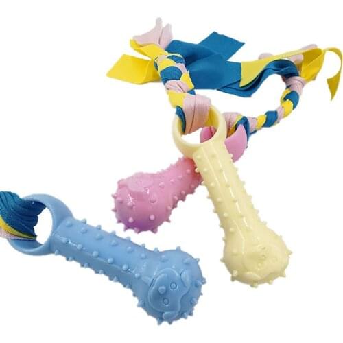3PCS Legendog Pet Chew Toys Ropes Knots Dog Training Toys Puppy Bite Toys Funny Interactive Toys Training Toys Dog Rubber Toy