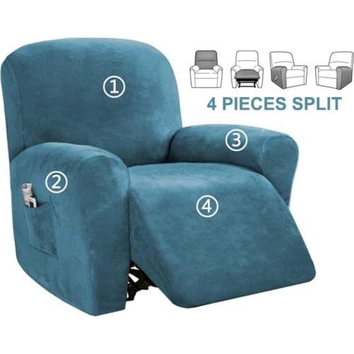 Armless Sofa Bed Slipcover Couch Cover No Armrests Stretch Spandex Sofa Covers for Lving Room Elastic Armless Long Chair Covers