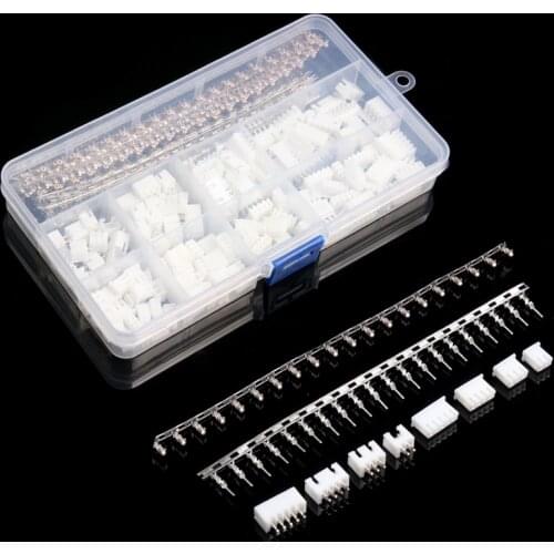 560Pcs Dupont Connector XHPX-2/3/4/5 Pin Header Housing 2.54mm Electrical Wire Male/Female Crimp Connector Adaptor Kit