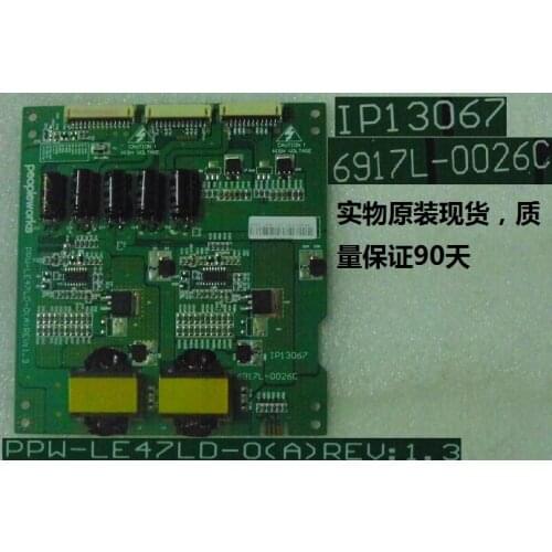 6917L-0026C high voltage board FOR connect with PPW-LE47LD-0(A) REV:1.3 T-CON connect board GLB