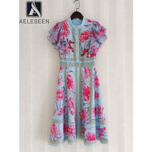 AELESEEN Red Summer Dresses