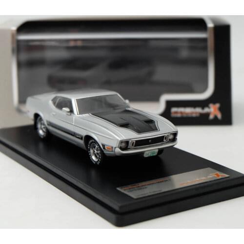 IXO Premium X 1:43 For Ford Mustang Mach 1 1973 Silver PRD398J Limited Edition Auto Models Diecast Toys