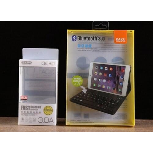 Matte Lamination Colorful Printing clear transparent packaging box custom plastic pvc pet clear box wholesale ---PX20095