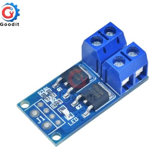 15A 400W MOS FET Trigger Switch Drive Module PWM Regulator Electronic Switch Control Panel DC 5V-36V High Power Module