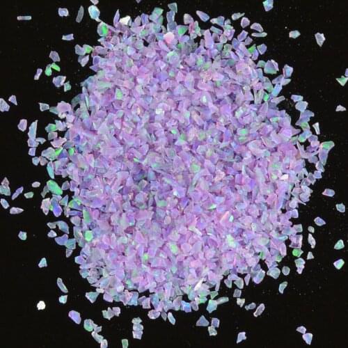 OP41 Multi amethyst Mix-colors 35mesh-50mesh opal stone glitter crush/powder for nail art diy decoration in 78colors