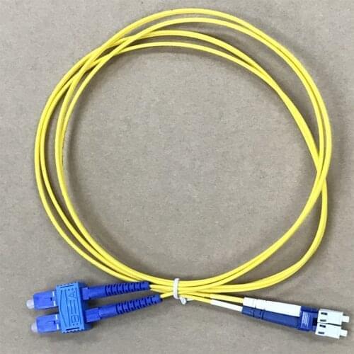 SC-LC SM OS2 duplex 2.0mm OFNR Fiber Optic Patchcord Optical Pigtails Cable Jumpers