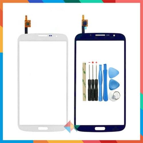 For Samsung Galaxy Mega 6.3 GT-I9200 i9200 GT-I9205 i9205 SGH-I527 Touch Screen Digitizer Front Glass Lens Sensor Panel