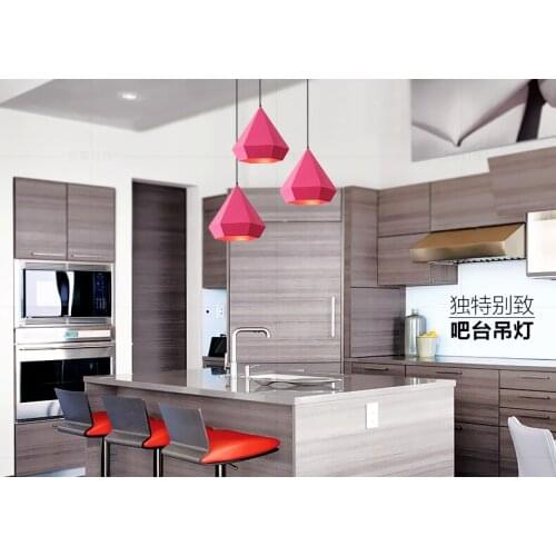 Nordic led stone pendant light deco maison chandelier chandelier commercial lighting bedroom living room