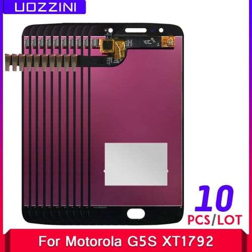 10 Pcs 5.2" High Quality For Motorola Moto G5S XT1793 XT1794 XT1792 LCD Display Touch Screen Digitizer Replacement