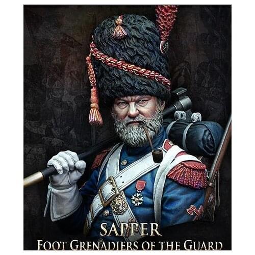 1/10 scale Resin Bust French grenadier unit of knight Figure Model Kit Free Shipping