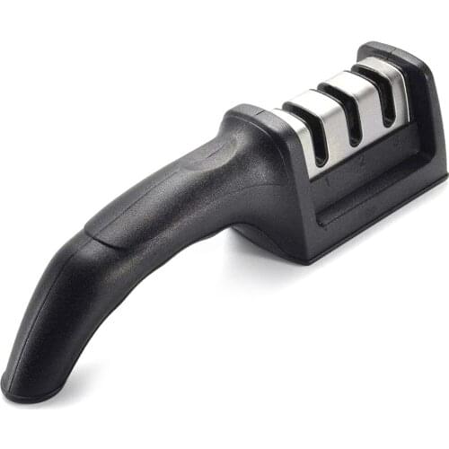 1Pcs Knife Sharpener 3 Stages Professional Whetstone Kitchen Sharpening Stone Tungsten Diamond Grinder Chef Accessories