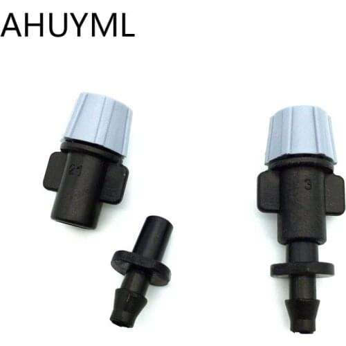 100 PCS Automatic Watering Atomizing Nozzle Sprinkler Head Can Ues Link 4/7 Mm Hose Plant Cooling Villa Lawn Humidification