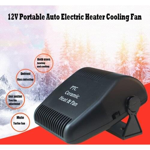 12V 150W Car Heater Car Defroster Winter Auto Electric Stove Fan Heating Cooling Integrated Defrosting Car Window Snow Defogger