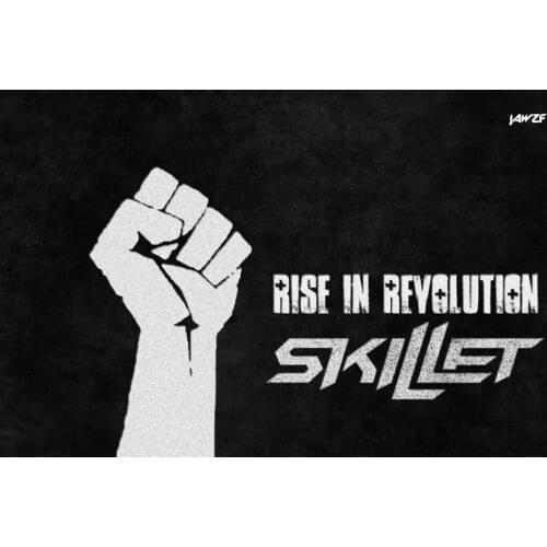 Home Decor Skillet Christian Rock Band 1-Silk Art Poster Wall Sticker Decoration Gift