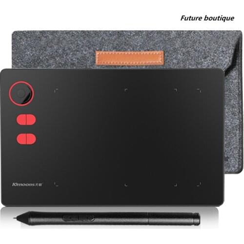 10moons G20 Graphic Drawing Tablet with roller key Large Active Area Digital Tablet Support Android Phone with gifts