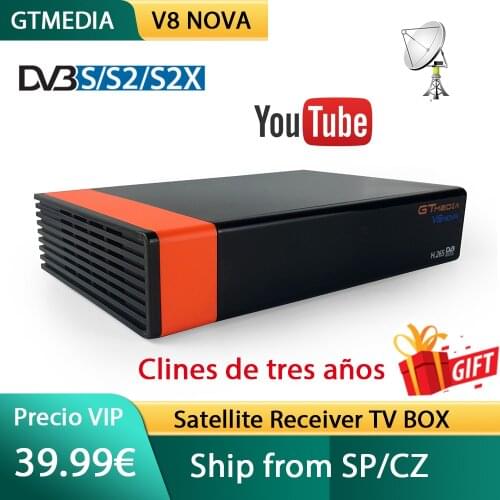 Original DVB-S2 GTmedia V8 NOVA decoder satellite receiver same as gtmedia v9 super receptor Decoder
