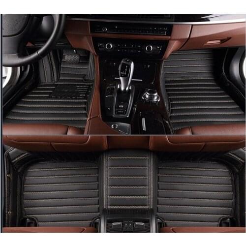 Good quality mats! Custom special car floor mats for Volkswagen Tiguan 2018 waterproof car carpets for Tiguan 2019,Free shipping