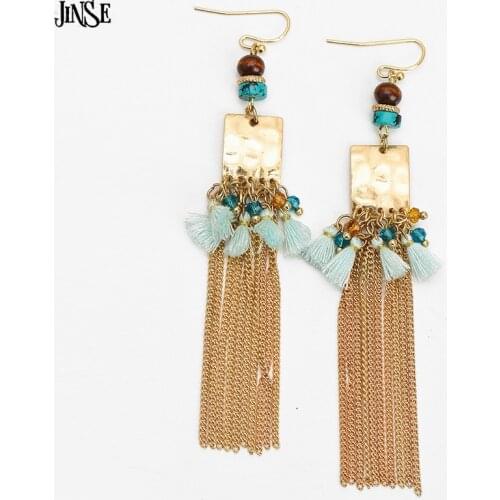 Women's Gold Earrings JINSE China