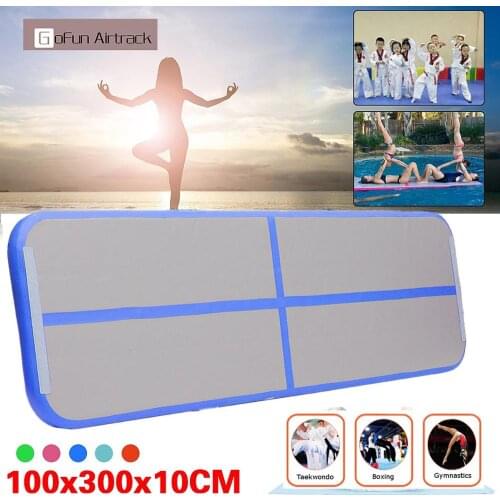 Inflatable Air Track 3m 4m 5m Gymnastics Professional Airtrack Yoga Sport Wrestling Buffer Prevent Injuries Tumbling Mats