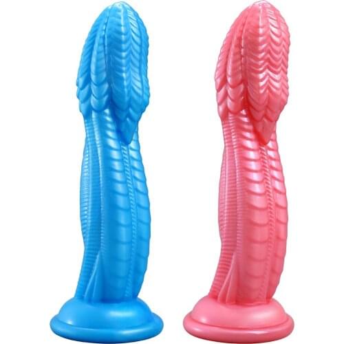 New product female masturbation anal plug pearl soft glue fun backyard alternative snake-shaped simulation penis adult products