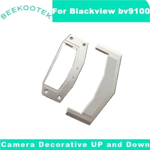 Original Rear Back Camera UP Down Garnish Decorative Accessories For 6.3 inch Blackview BV9100 Smartphone