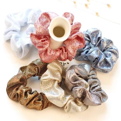 1PC Fashion Occident Style shiny Cloth Art Elastic Hair Bands Christmas All Saints' Day Bracelet Head Wear Hair Accessories