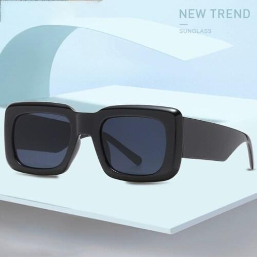 Luxury Brand Sun Glasses Rectangle Women Sunglasses Trendy Shades Square Frame Female Wholesale Gafas De Sol Mujer UV400