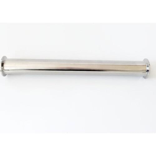 1.5" Tri Clamp x 38mm Pipe OD Sanitary Spool Tube Length 305mm 12" SUS 304 Stainless For Homebrew Beer Moonshine Distillation