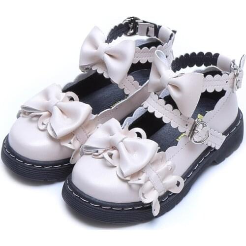 New Girls Leather Shoes Childrens Shoes Toddler Kids Party Shoes Four Seasons Fashion Bow Girl Dance Student Performance Shoes