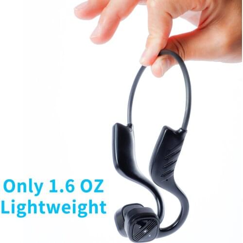 Open-Ear IPX8 Waterproof Bone Conduction Headphones 8GB MP3 Music Player Wireless Bluetooth Headset Noise Reduction Sport