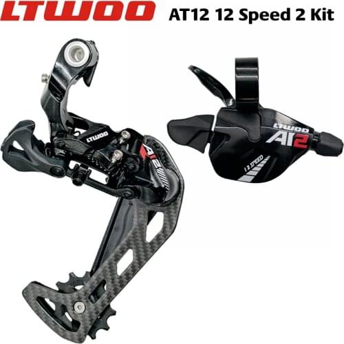 LTWOO AT12 1x12 Speed Trigger Shifter + Rear Derailleurs, 12s for MTB Compatible with 52TCassette, eagle M9100