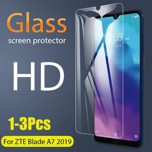 1-3 Pcs Full Tempered Glass For ZTE Blade A3 A5 A7 2019 Screen Protector tempered glass for ZTE A3 A7 11 Prime Protective Film