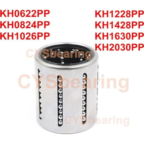 5pcs KH0622 0824 1026 1228 1428 1630 2030 KH0622PP KH0824PP KH1026PP KH1228PP KH1428PP KH1630PP KH2030PP stamping linear bearing
