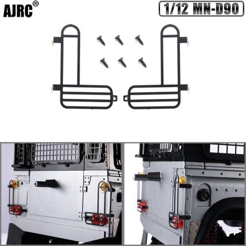 AJRC 1/12 MN-D90 Defender Taillight cover modified parts car Toy car parts Metal Taillight cover