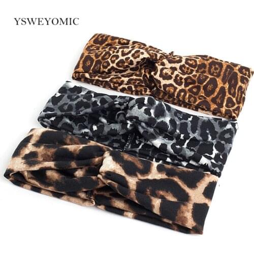 Latin dance Accessories professional leopard hair band stretch children sweat-absorbent dance hair headdress