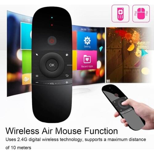 Wechip H6 Wireless Keyboard Easy to Operate Voice Control ABS 2.4G Infrared Remote Learning Air Mouse for Smart TV